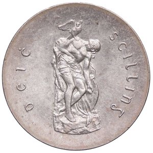 reverse: ESTERE - IRLANDA - Repubblica  - 10 Scellini 1966 - 50° Anniversario rivolta di Pasqua Kr. 18  AG. qFDC