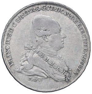 obverse: ESTERE - LIECHTENSTEIN - Franz Joseph I (1772-1781) - 20 Kreuzer 1778 Kr. 4  AG. qBB/BB+