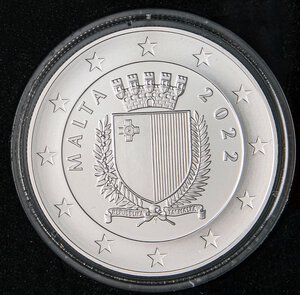 obverse: ESTERE - MALTA - Repubblica  - 10 Euro 2022 - Agostino Levanzin   AG In confezione. FS