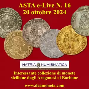 Banner Hatria Numismatica Asta 16