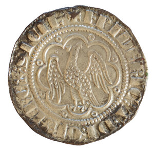 reverse: Federico III D Aragona (1296-1337). Messina. Pierreale Ag gr. 3,20. Spahr, 5; DBS (D Andrea, Bonanno, Santone), 31. SPL