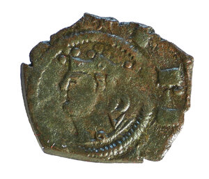 obverse: Federico III D Aragona (1296-1337). Messina. Denaro MI gr. 0,73. Spahr, 40; DBS (D Andrea, Bonanno, Santone), 56. BB