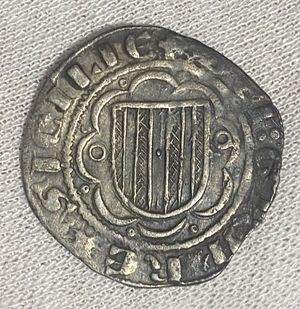 obverse: Ludovico D Aragona (1342-1355). Messina. Pierreale Ag gr. 3,22. Spahr,10var.; DBS (D Andrea, Bonanno, Santone), 85. Raro. BB+