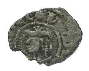 obverse: Ludovico D Aragona (1342-1355). Messina. Denaro MI gr. 0,46. Spahr,19.; DBS (D Andrea, Bonanno, Santone), 89. Raro. BB