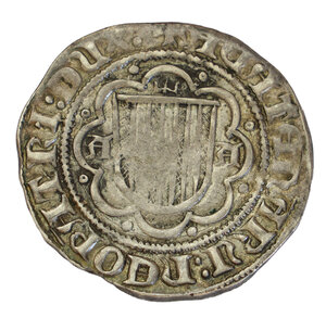 obverse: Federico IV D Aragona detto il semplice (1355-1377). Messina. Pierreale Ag gr. 3,27. Spahr, 22; DBS (D Andrea, Bonanno, Santone), 97. BB+