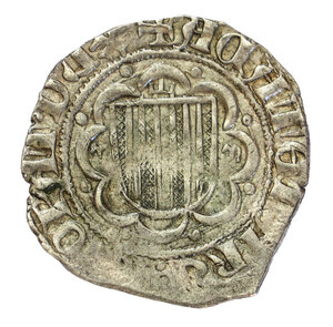 obverse: Federico IV D Aragona detto il semplice (1355-1377). Messina. Pierreale Ag gr. 3,24. Spahr, manca; DBS (D Andrea, Bonanno, Santone), 144. BB+