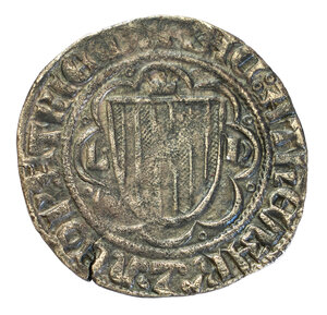 obverse: Federico IV D Aragona detto il semplice (1355-1377). Messina. Pierreale Ag gr. 3,00. Spahr, 68; DBS (D Andrea, Bonanno, Santone), 114e. BB+