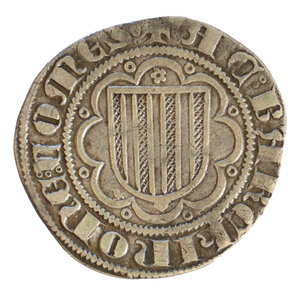 obverse: Giacomo D Aragona (1285-1296). Messina. Pierreale Ag gr. 3,00. Spahr, 4; DBS (D Andrea, Bonanno, Santone), 16. BB+