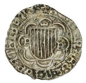 obverse: Federico IV D Aragona detto il semplice (1355-1377). Messina. Pierreale Ag gr. 3,24. Spahr, 202a; DBS (D Andrea, Bonanno, Santone), 171. SPL