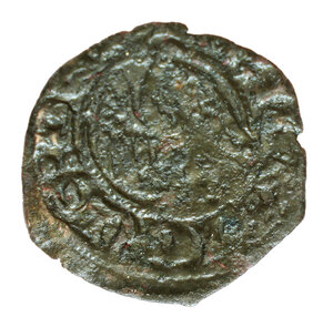 obverse: Federico IV D Aragona detto il semplice (1355-1377). Messina. Denaro MI gr. 0,71. Spahr, 224; DBS (D Andrea, Bonanno, Santone), 190. Raro. BB+