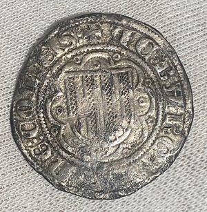 obverse: Giacomo D Aragona (1285-1296). Messina. Pierreale Ag gr. 3,13. Spahr, 11; DBS (D Andrea, Bonanno, Santone), 22. BB