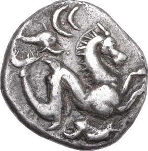 obverse: Coastal Etruria, Luca (?). AR 10 Units, 3rd century BC