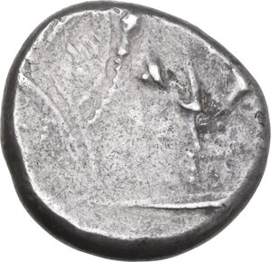 reverse: Etruria, Populonia. AR 20 Asses, 3rd century BC