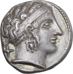 obverse: Etruria, Populonia. AR 10 Asses, c. 300-250 BC