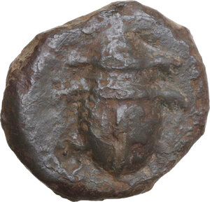 obverse: Central Italy, uncertain mint. AE Cast Semuncia, 3rd century BC