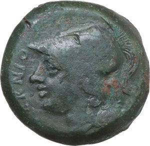 obverse: Samnium, Southern Latium and Northern Campania, Aesernia.. AE 20.5 mm, c. 263-240 BC