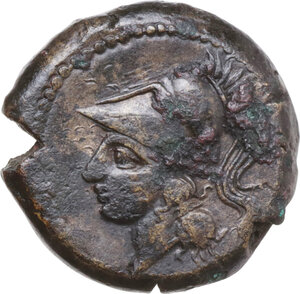 obverse: Samnium, Southern Latium and Northern Campania, Cales. AE 18 mm. c. 265-240 BC