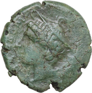 obverse: Samnium, Southern Latium and Northern Campania, Suessa Aurunca. AE 21.5 mm. c. 265-250 BC