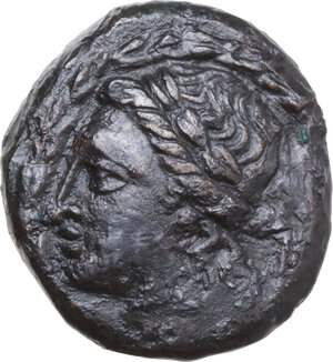 obverse: Central and Southern Campania, Neapolis. AE 20 mm. c. 250-225 a.C