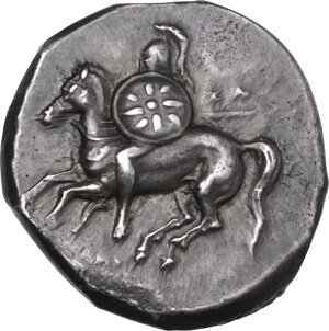 obverse: Southern Apulia, Tarentum. AR Nomos, 281-272 BC