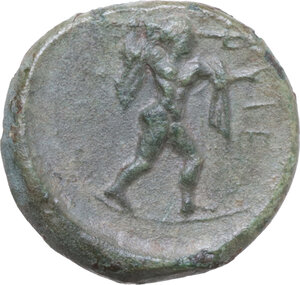 reverse: Northern Lucania, Posidonia. AE 17 mm, c. 420-390 BC