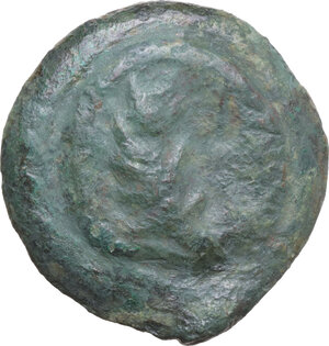 obverse: Umbria, Iguvium. AE Cast Sextans, c. 280-240 BC