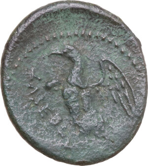 reverse: Umbria, Tuder. Struck AE 19 mm, c. 280-240 BC