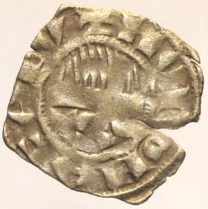 obverse: Senato Romano, emissioni anonime (?-1252).Denaro provisino.MIR 109/7, Munt. 57 R2 AG 0.88 g. qBB