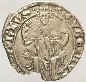 obverse: Eugenio IV (1431-1447). AVIGNONE Carlino R Munt. 27, MIR 314. AG g. 1,63 BB+