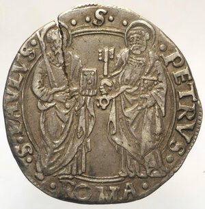 obverse: Sisto IV (1471-1484). ROMA Grosso Munt. 16. AG 3,73 g. BB+