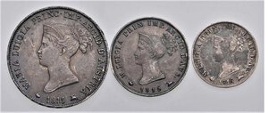 obverse: PARMA - MARIA LUIGIA (1815-1847) - Lotto multiplo di 3 monete
Argento - 8,75 gr.
Gigante 9 (raro), 10, 12
1 lira e 10 soldi in bella conservazione e con patine di vecchia raccolta.
Da m.MB/BB a m.SPL