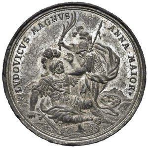 obverse: REGNO UNITO Anna (1702-1714) Medaglia 1706 Vittoria, battaglia di Ramillies nella guerra di secessione spagnola MB (g 17,47 - Ø 43 mm) SPL