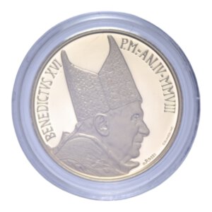 obverse: GIOVANNI PAOLO II (1978-2005) 20 EURO 2008 IL TORSO DEL BELVEDERE AU. 6 GR. IN COFANETTO PROOF 