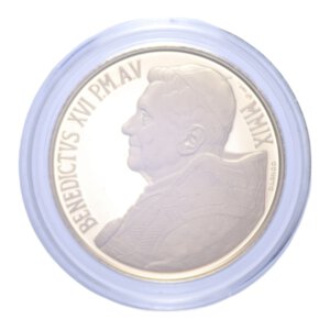 obverse: GIOVANNI PAOLO II (1978-2005) 20 EURO 2009 IL BUON PASTORE AU. 6 GR. IN COFANETTO PROOF 