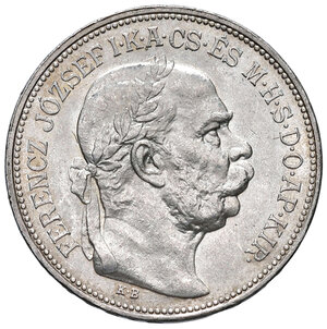 obverse: AUSTRIA. Francesco Giuseppe (1848-1916). 2 Corone 1913. AG (g 10). KM 493. qFDC/FDC