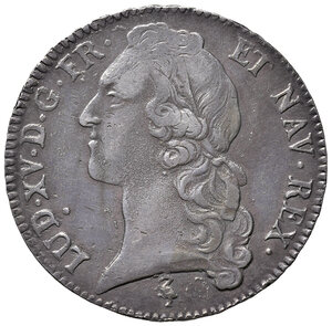 obverse: FRANCIA. Luigi XV (1715-1774). Ecu au bandeau 1759 A (Parigi). AG (g 29,36). Gad. 322.  BB