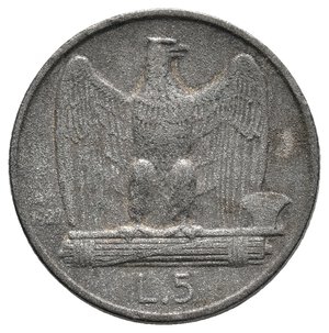 obverse: Falso Epoca - Vittorio Emanuele III - 5 Lire Aquilotto 1927