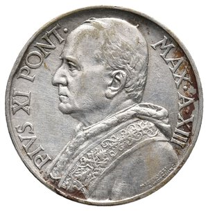 reverse: VATICANO - Pio XI - 10 Lire argento 1934