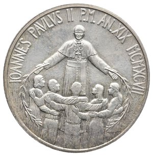 reverse: VATICANO - Giovanni Paolo II - 1000 Lire argento 1997