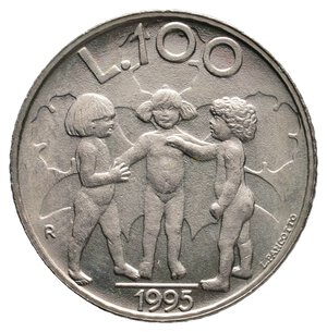 obverse: SAN MARINO - 100 Lire 1995