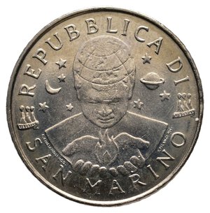 reverse: SAN MARINO - 100 Lire 1999