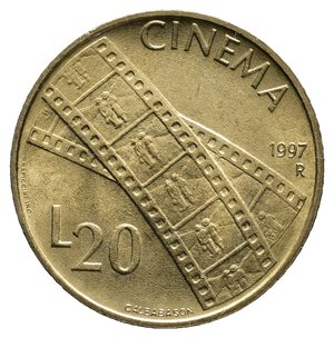 obverse: SAN MARINO - 20 Lire 1997