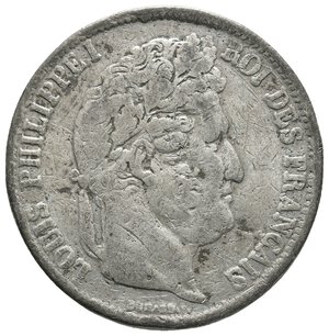 reverse: Falso Epoca - Francia -  5 francs 1840