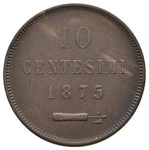 obverse: SAN MARINO - 10 Centesimi 1875