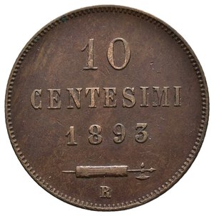 obverse: SAN MARINO - 10 Centesimi 1893