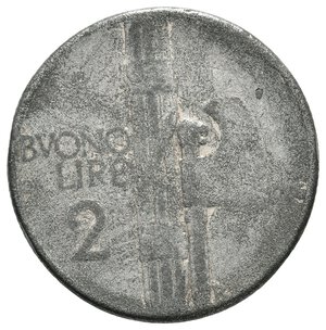 obverse: Falso Epoca - Vittorio Emanuele III - Buono da 2 Lire