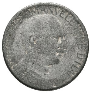 reverse: Falso Epoca - Vittorio Emanuele III - Buono da 2 Lire