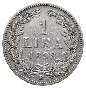 obverse: SAN MARINO - 1 Lira argento 1898