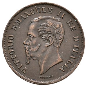 reverse: VITTORIO EMANUELE II - 5 Centesimi 1861 M