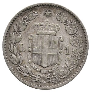 reverse: UMBERTO I - 1 Lira argento 1899